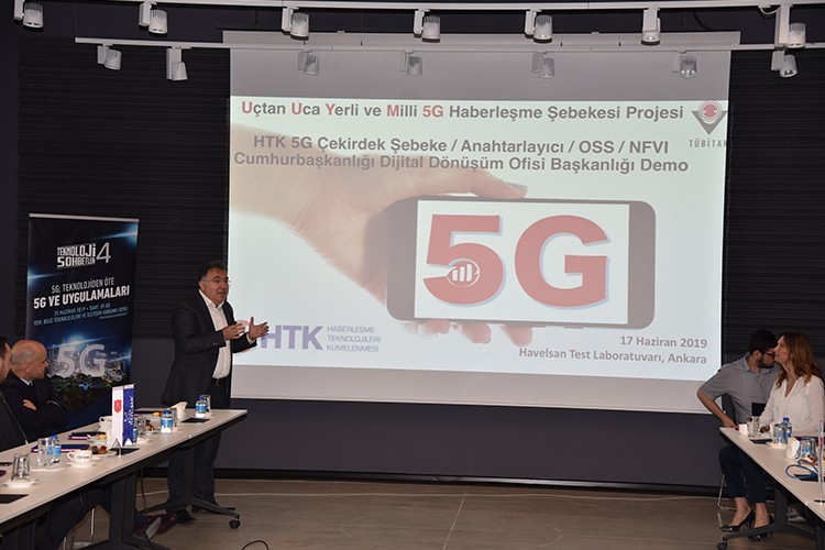 Yerli 5G ile ilk iletişim