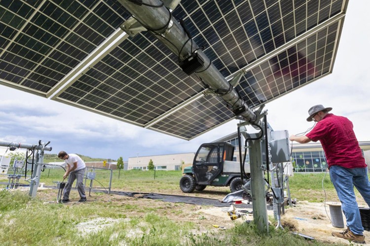 Elektrik üretimini artıran çift taraflı güneş paneli