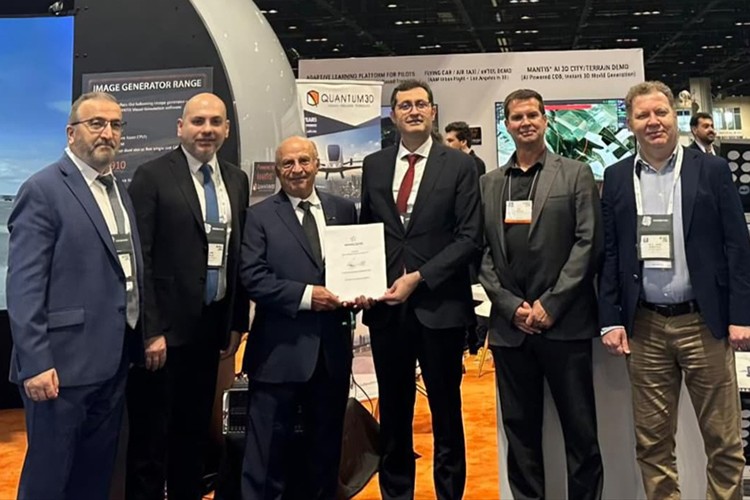 Döner kanat hava aracı simülatörleri için stratejik ortaklık