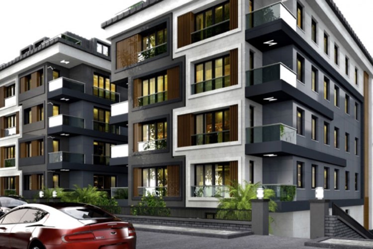 Üsküdar'da modern konutlar Palmiye Evleri'nde