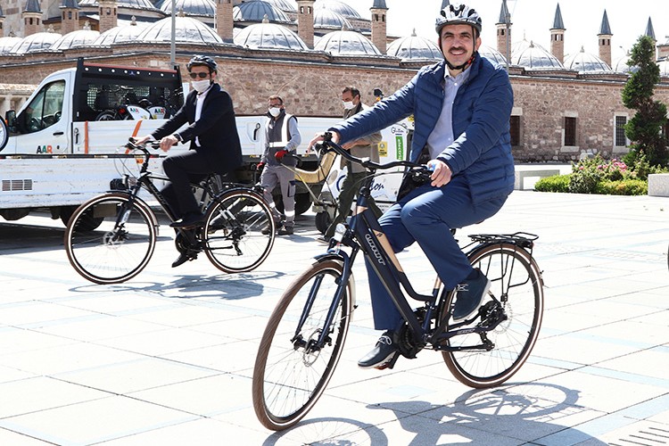 Bisiklet şehri Konya Türkiye'ye örnek oluyor