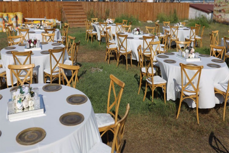 Düğünlerde doğayla iç içe yeni bir atmosfer sunuyor