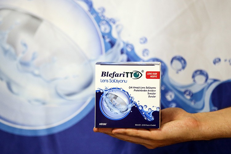 Yerli lens solüsyonu üretildi