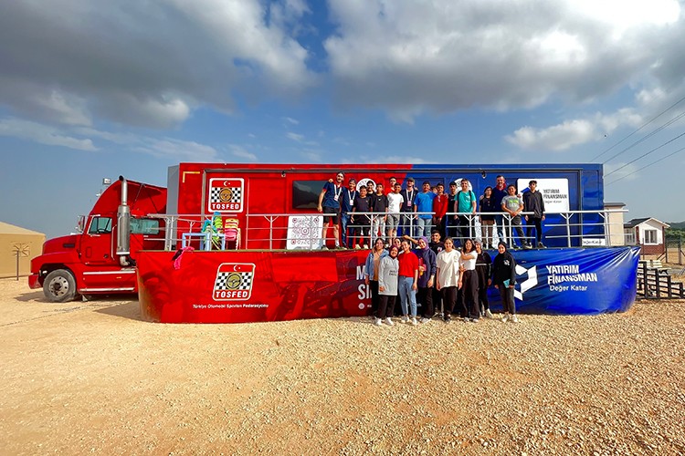 TOSFED Mobil Eğitim Simülatörü Diyarbakır'da