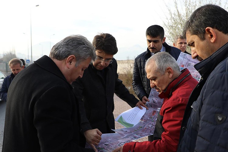 Yeni bağlantı yolu çalışmaları sürüyor
