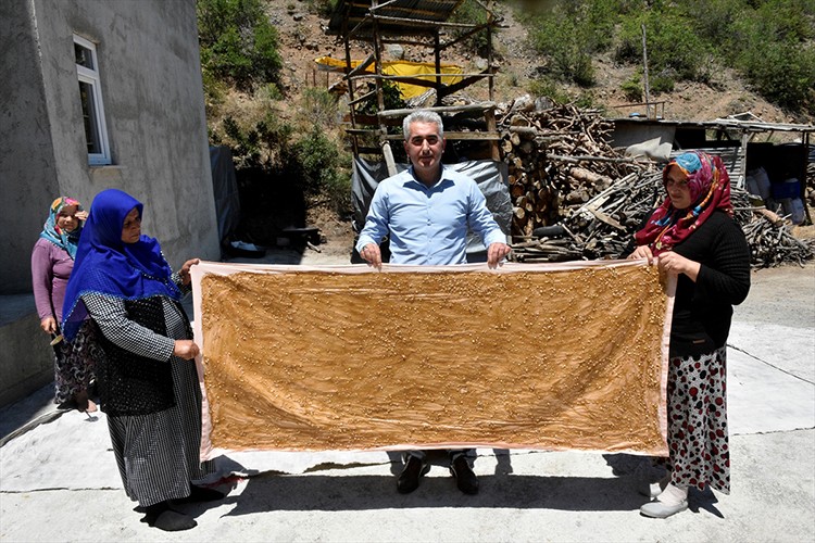 Dutun pekmeze yolculuğu başladı