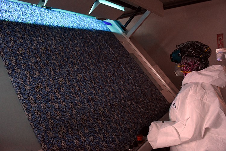 Bursa'dan antibakteriyel kumaş ihracatı