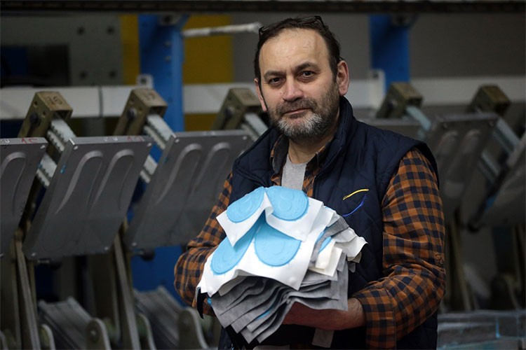 Kütahya'dan 7 milyon çift ayakkabı tabanı ihraç ediyorlar