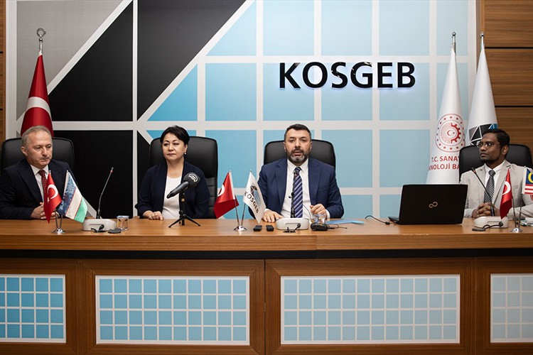 Özbekistan ve Malezya'ya KOSGEB destekleri anlatıldı