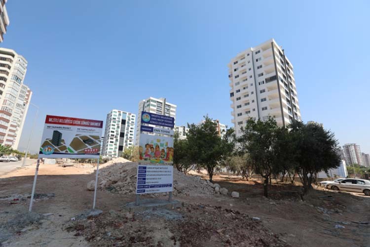 Mezitli'ye yeni çocuk evi