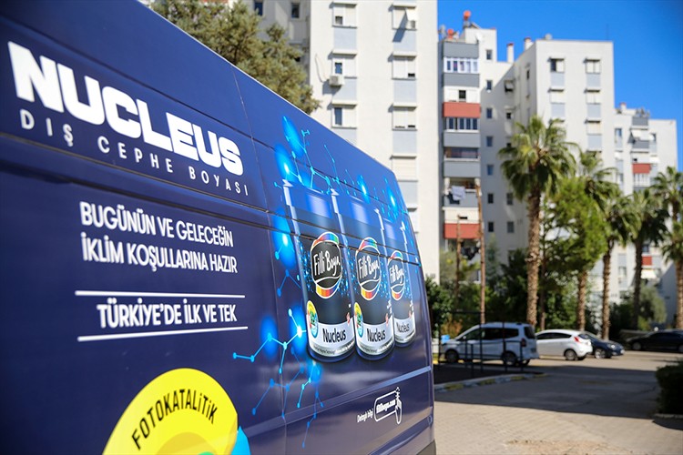 Nucleus, Antalya'da dış cepheleri koruyor