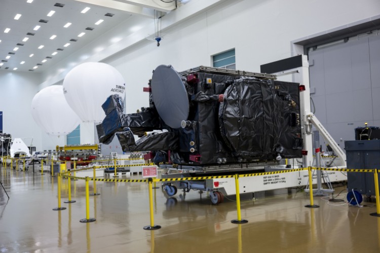 Türksat 6A'nın elektrikli itki motoru ateşlendi