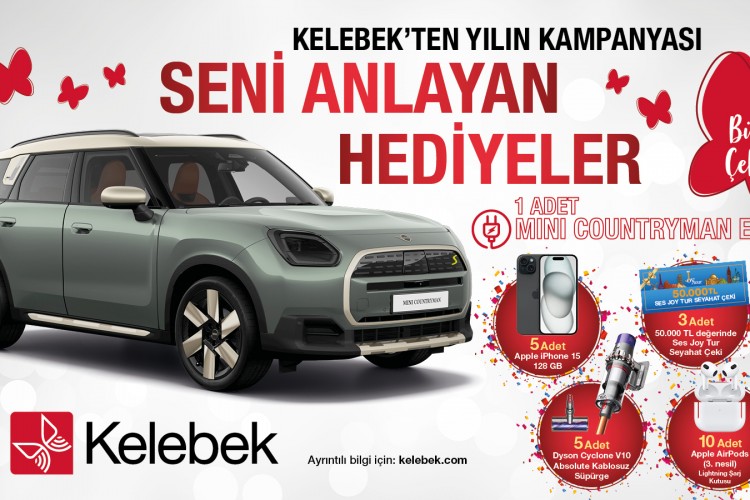 Kelebek Mobilya'dan Yılın Kampanyası: Seni Anlayan Hediyeler