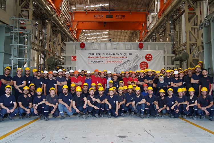 Astor Enerji 675 mva gücünde transformatör üretti