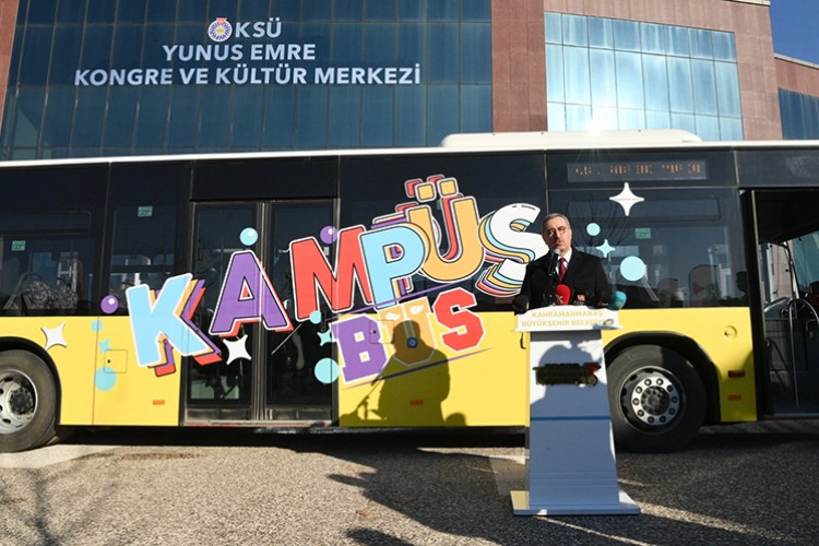 Kahramanmaraş'ta öğrencilere kampüs bas