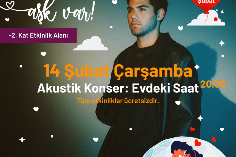 MAXİMİLES BLACK İLE SEVGİLİLER GÜNÜ'NDE KANYON'DA AŞK VAR!