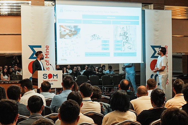 Madencilik mesleğine gönül vermiş gençler bir araya geldi