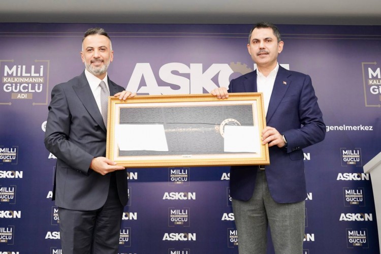 İSTANBUL BÜYÜKŞEHİR BAŞKAN ADAYI MURAT KURUM ASKON'DA