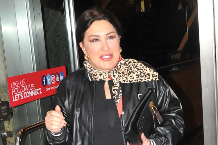 Nükhet Duru, Nişantaşı City's'de görüntülendi