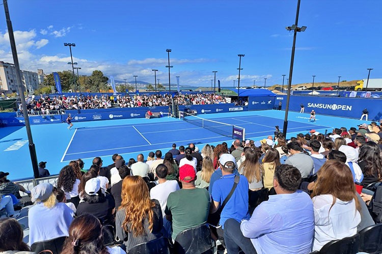 Uluslararası Samsun Açık WTA 125 Tenis Turnuvası sona erdi