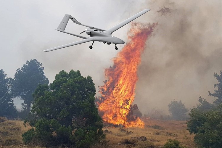 İHA'lar 3 bin 55 orman yangınını tespit etti
