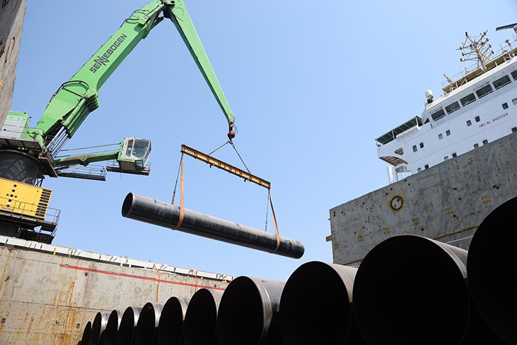 Juranah ISWR-1 boru tedarikini tamamladı