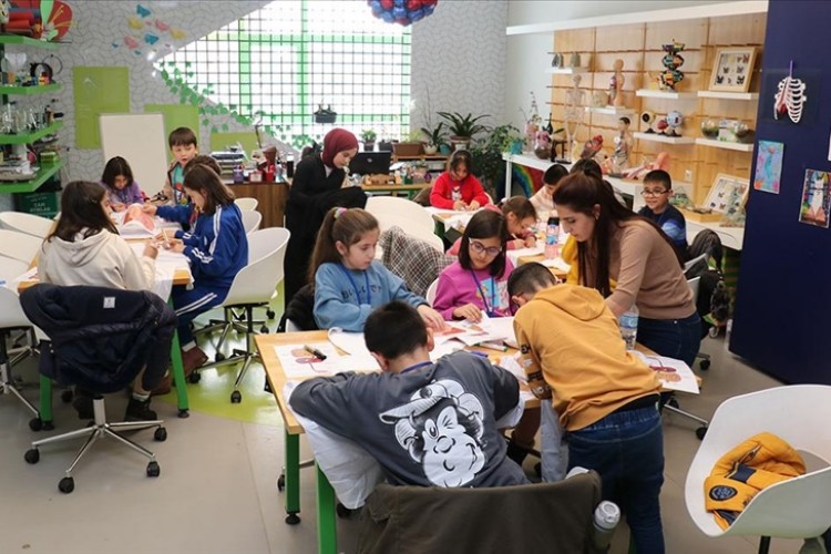 BİLİM ERZURUM çocuklarla doldu