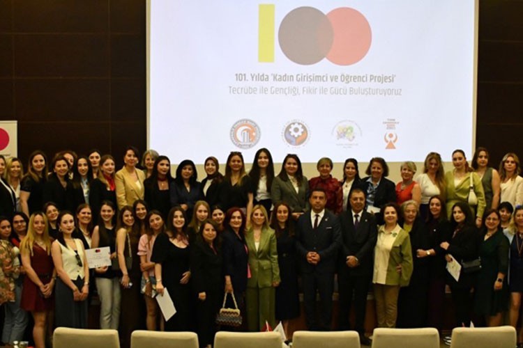 Kadın girişimcilerle gençler arasında ilham köprüsü kuruldu