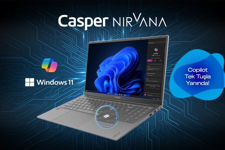 Casper Nirvana ile yapay zekanın gücü teknoloji tutkunlarının elinde