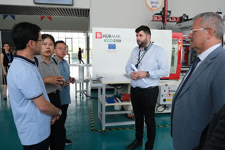 Çin heyetinden MTOSB'ye ziyaret