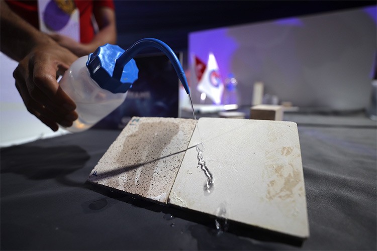 Çevre dostu inşaat malzemesi TEKNOFEST'ten iki ödül kazandı