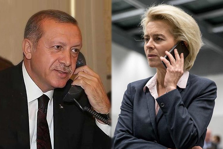Von Der Leyen'le görüştü