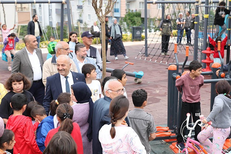 Başkan Büyükgöz'den Ulus Gençlerine Armağan; Tam Donanımlı Konsept Park!