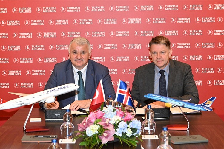 Icelandair ile ortak uçuş anlaşması imzaladı
