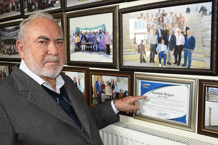 İş hayatında 66 yılı geride bıraktı