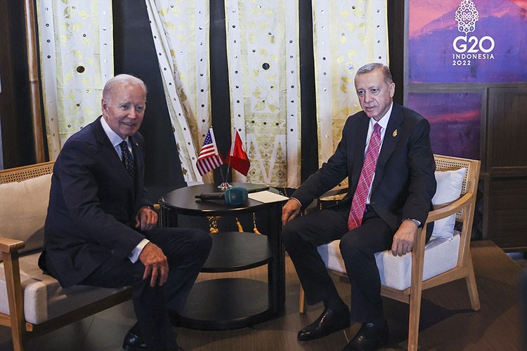 Erdoğan, Biden ile görüştü