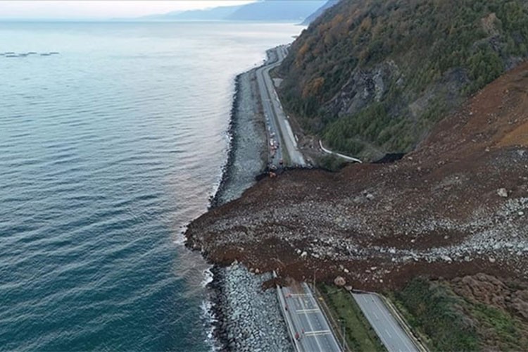 Bakanlıktan heyelan açıklaması