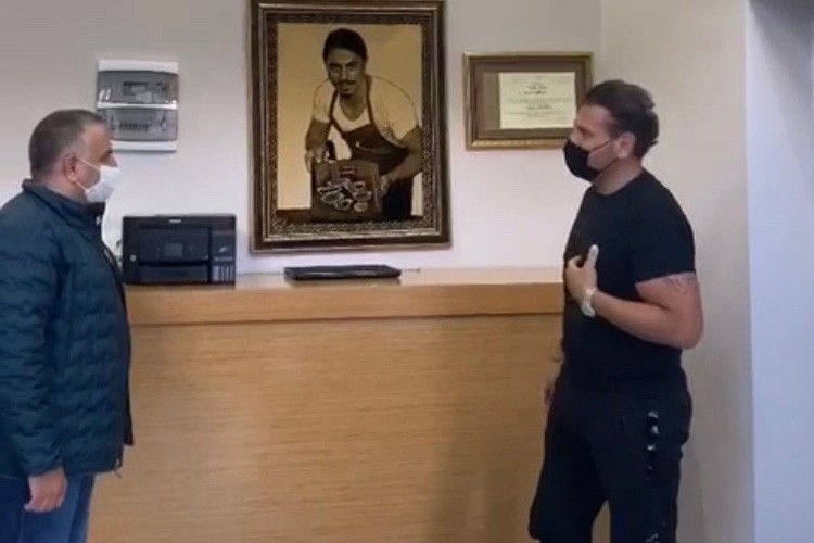 Nusret Gökçe'nin külliyesine ziyaret