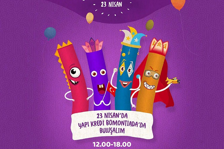 Hem Hatay hem Şişli'de 23 Nisan coşkusu