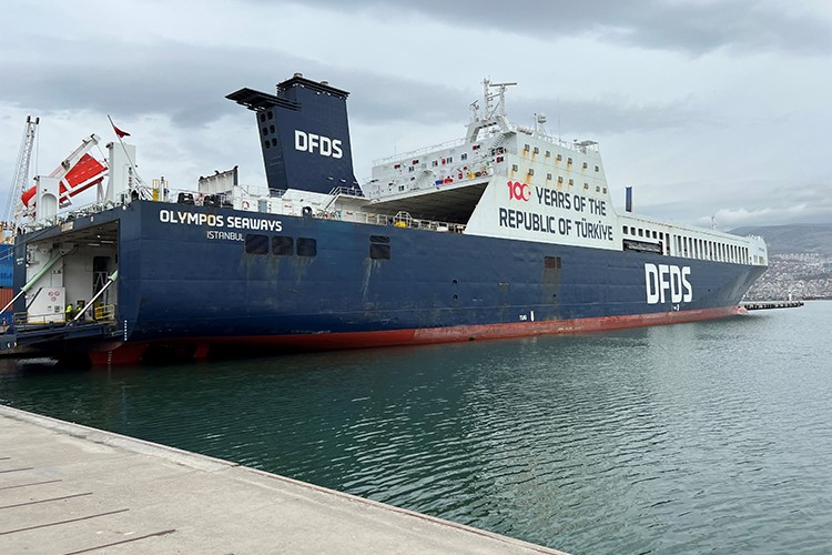 DFDS, yeni İzmir hattıyla LOGISTECH Fuarı'nda