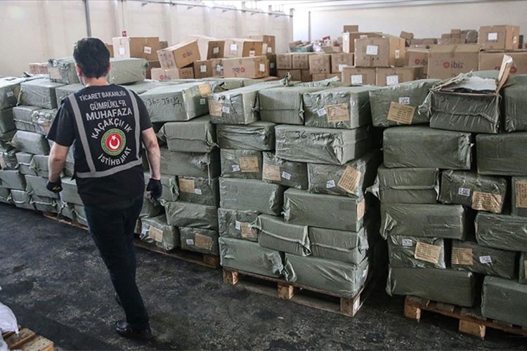 1,5 milyar değerinde kaçak eşya ele geçirildi