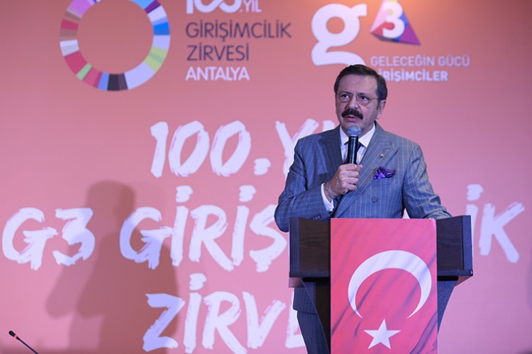 "Yeni fikir bulan ve teknolojiyi kullanan uçuyor"