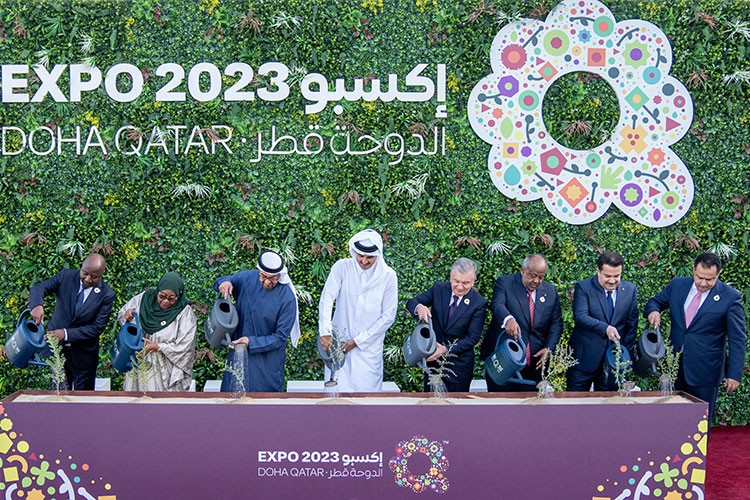 Katar'da düzenlenen "Expo Doha 2023" fuarı başladı