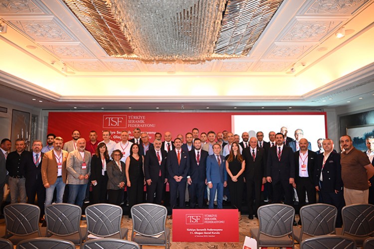 Türkiye Seramik Federasyonu Başkanlığı'nda devir teslim