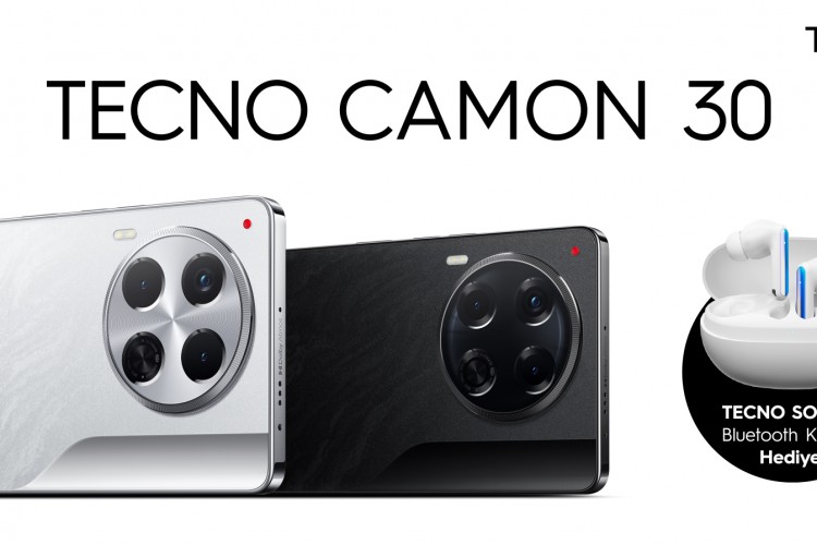 TECNO, Yapay Zeka Destekli CAMON 30'u Satışa Sundu, Tüm Serinin Lansmanı ise Çok Yakında