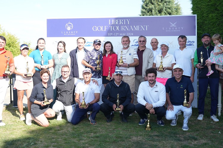 Liberty Golf Turnuvası'nın kazananları belli oldu