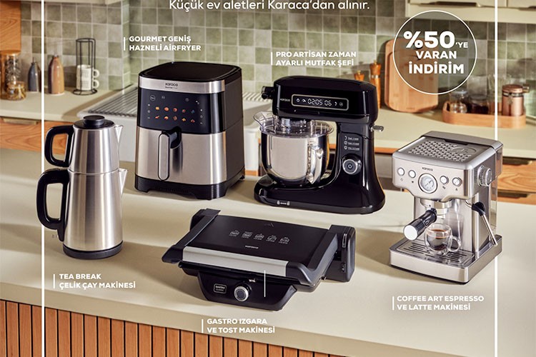 Kasım indirimleriyle Karaca'da mutfak şıklığı