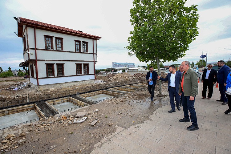 Meram şehir ve yaşam kültürü müzesi hızla yükseliyor