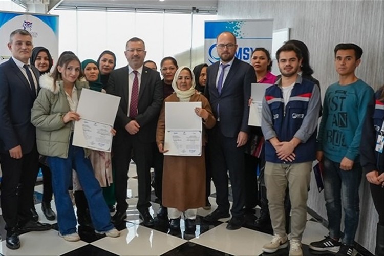 Karabük'te Afgan mültecilere aşçılık kursu