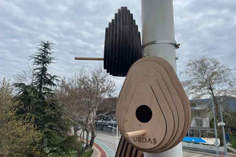 UEDAŞ kuş yuvası projesini başlattı